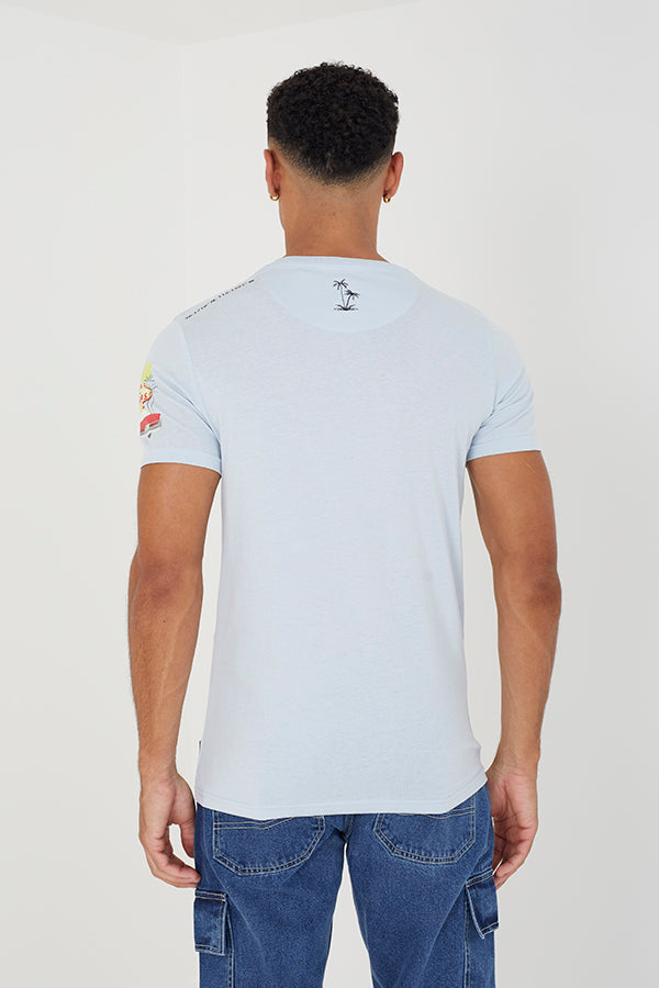 MENS BRAVE SOUL CREW NECK T-SHIRT