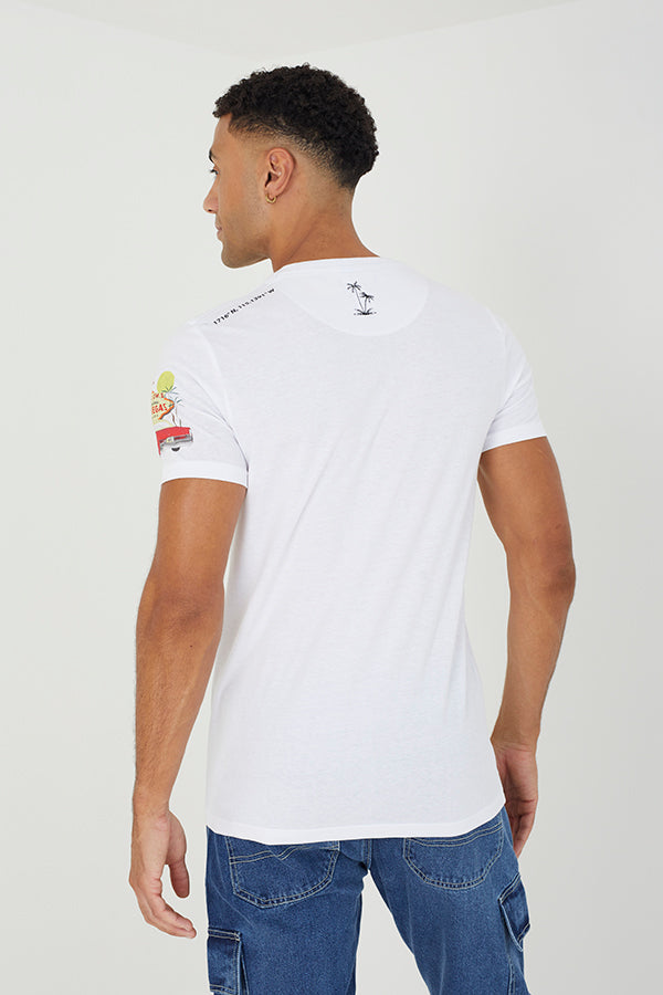 MENS BRAVE SOUL CREW NECK T-SHIRT