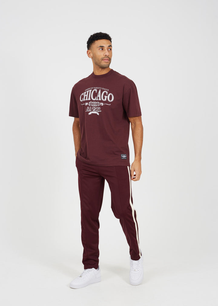 'CHICAGO' PRINTED RELAXED FIT T-SHIRT