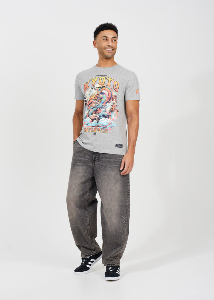 'KYOTO DRAGONS' PRINTED T-SHIRT
