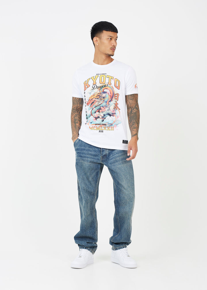 'KYOTO DRAGONS' PRINTED T-SHIRT