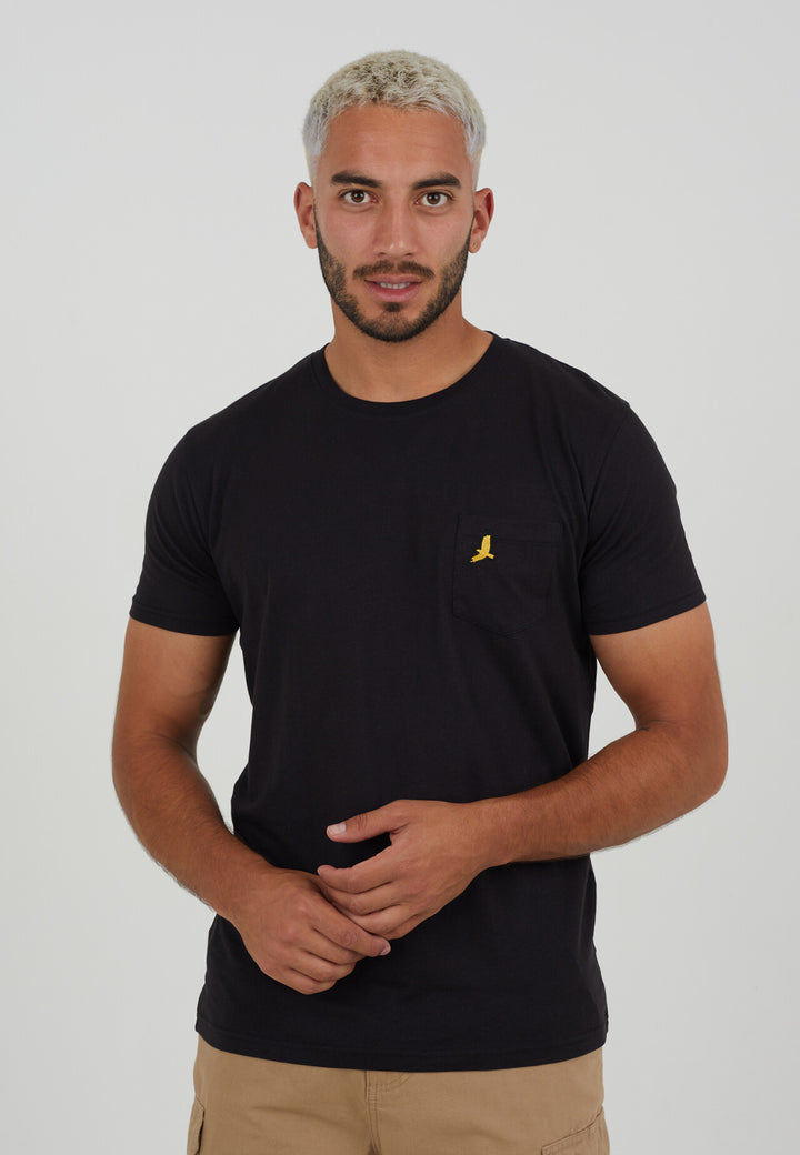 EAGLE EMBROIDERY DETAIL THREE PACK T-SHIRTS