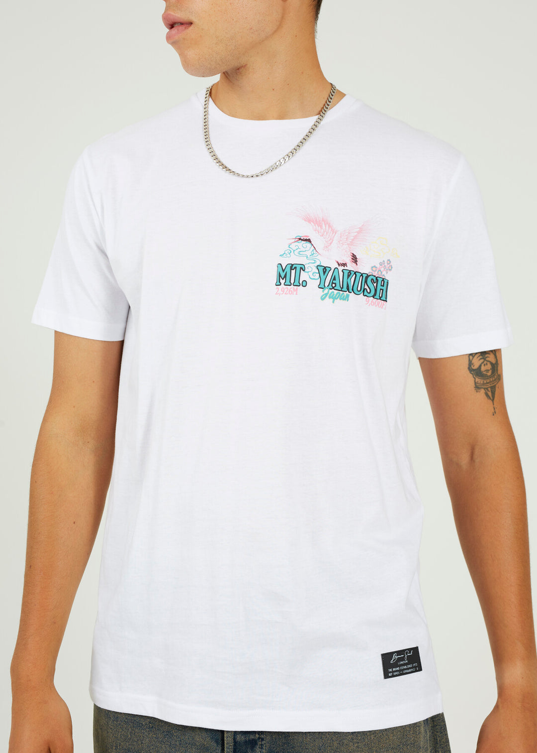 'MT YAKUSHI' PRINTED T-SHIRT