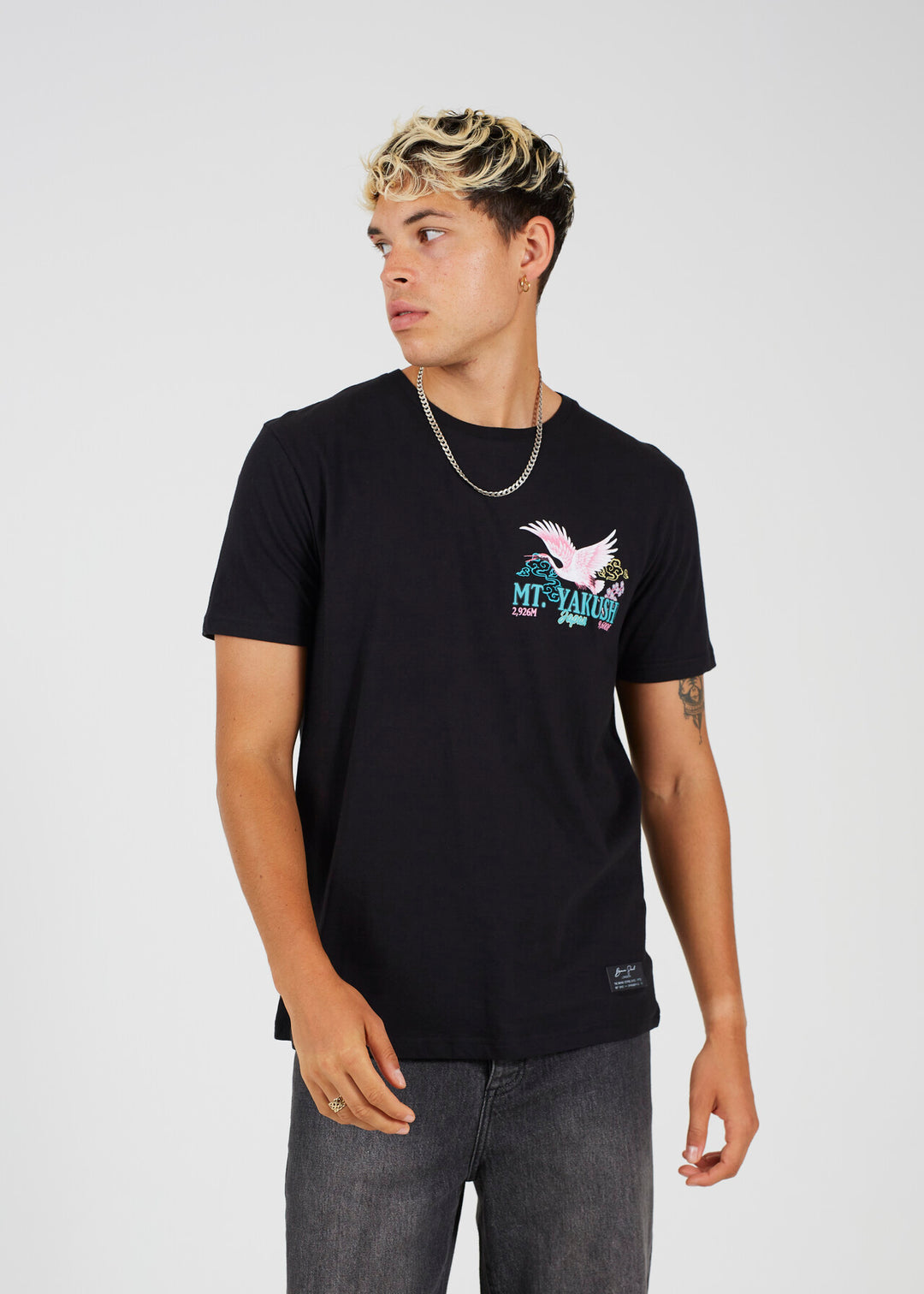 'MT YAKUSHI' PRINTED T-SHIRT