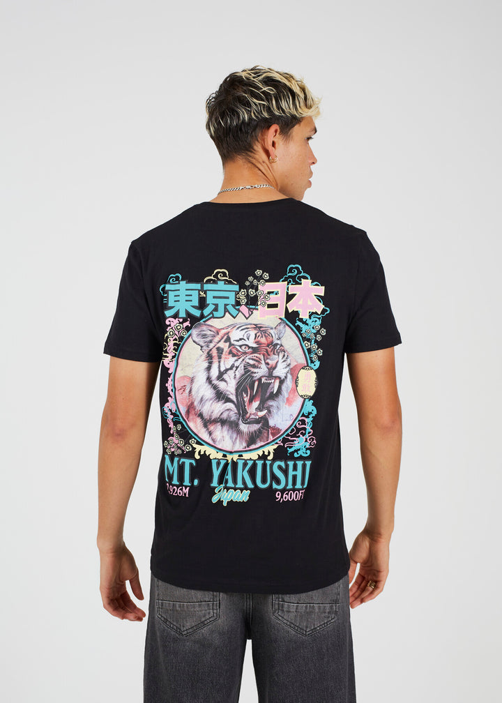 'MT YAKUSHI' PRINTED T-SHIRT