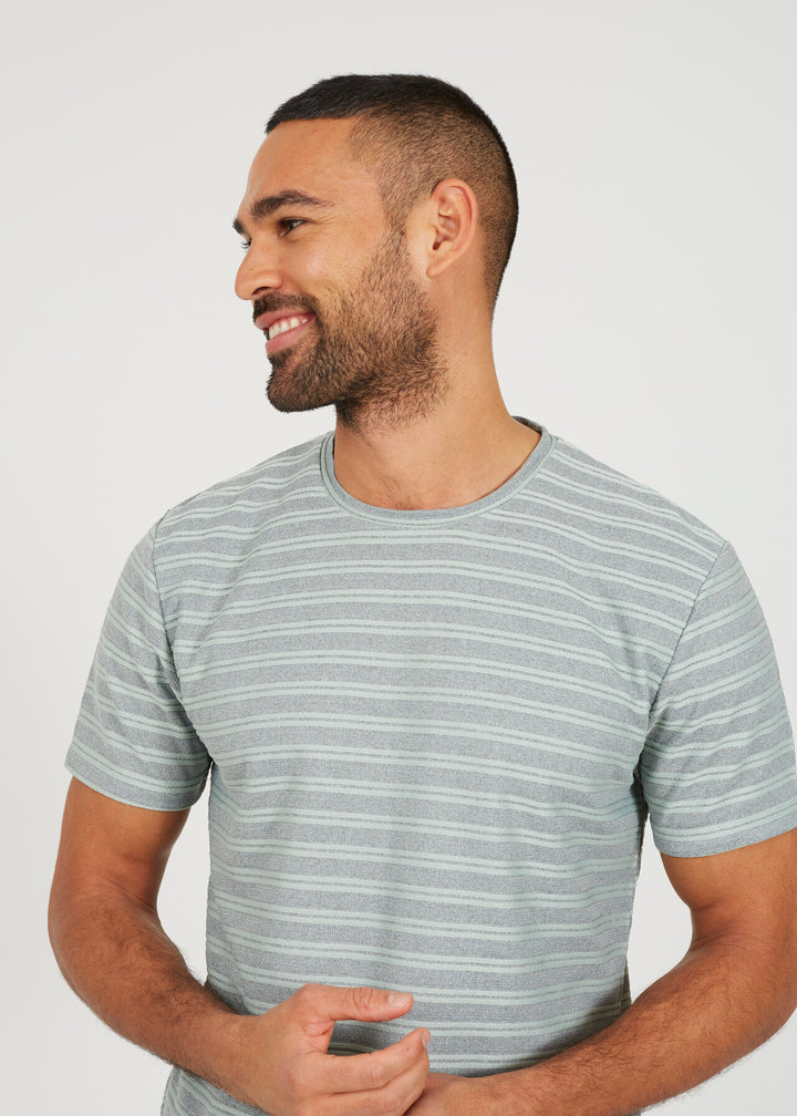 ALL OVER STRIPE T-SHIRT