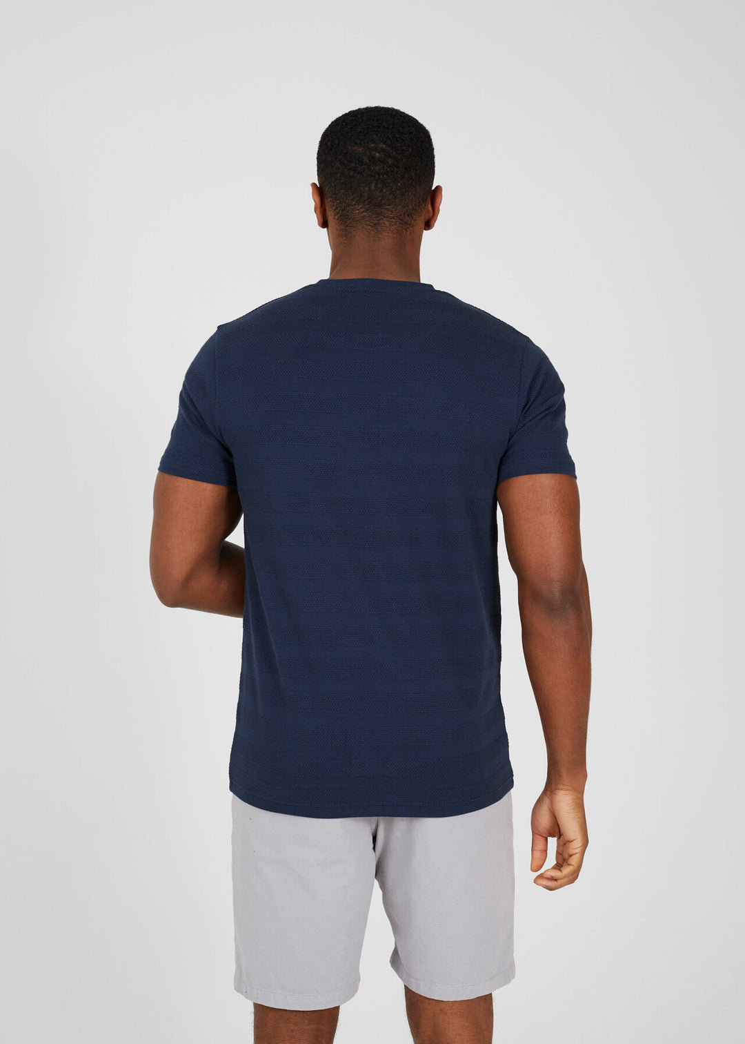 EMBROIDERED BIRD PLAIN T-SHIRT