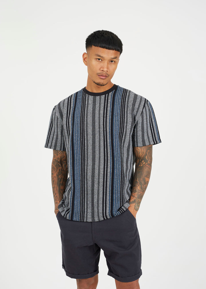 REGULAR FIT STRIPE T-SHIRT