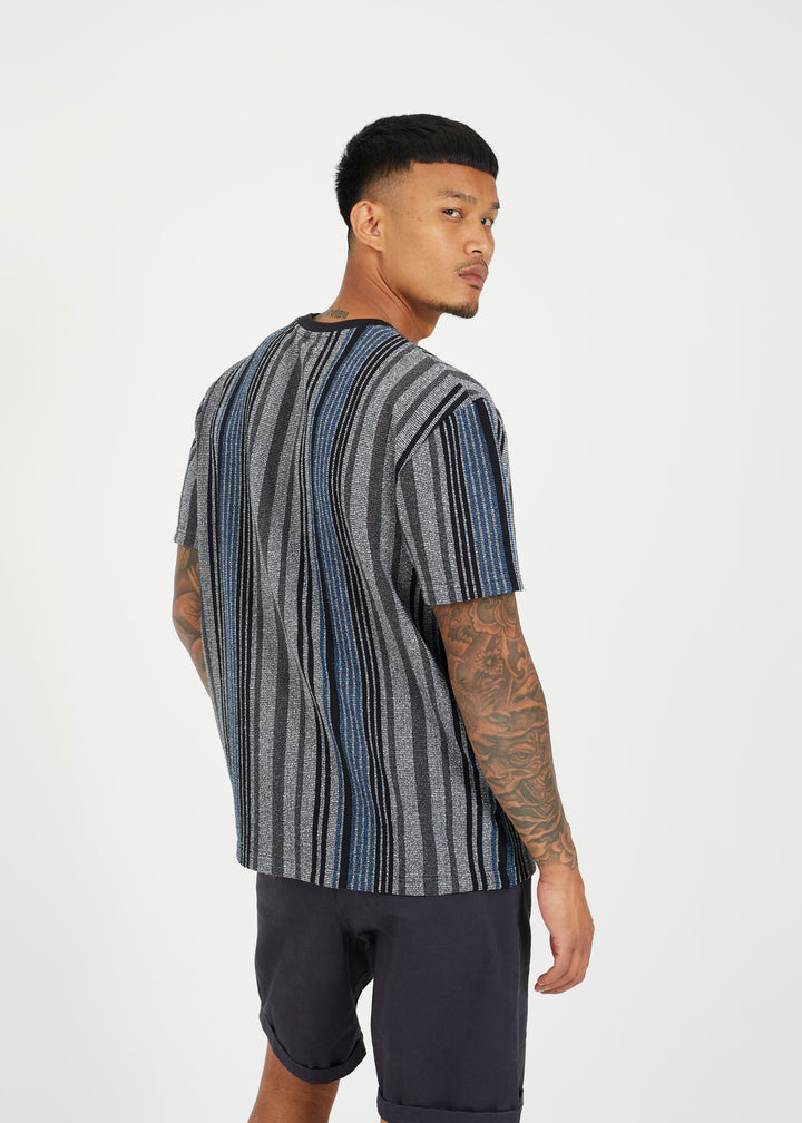 REGULAR FIT STRIPE T-SHIRT
