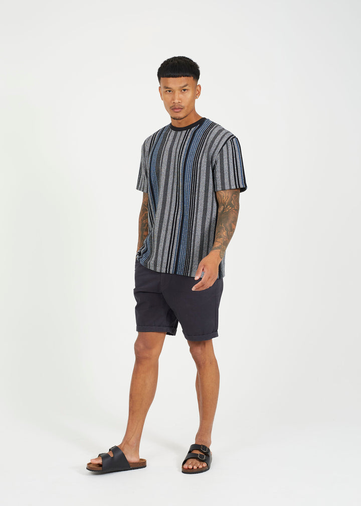 REGULAR FIT STRIPE T-SHIRT
