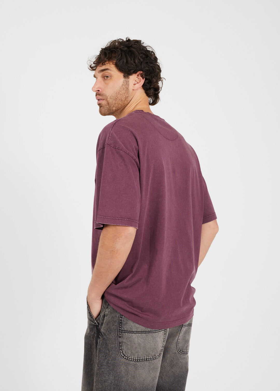 RELAXED FIT 'AUSTIN' PRINTED TEE