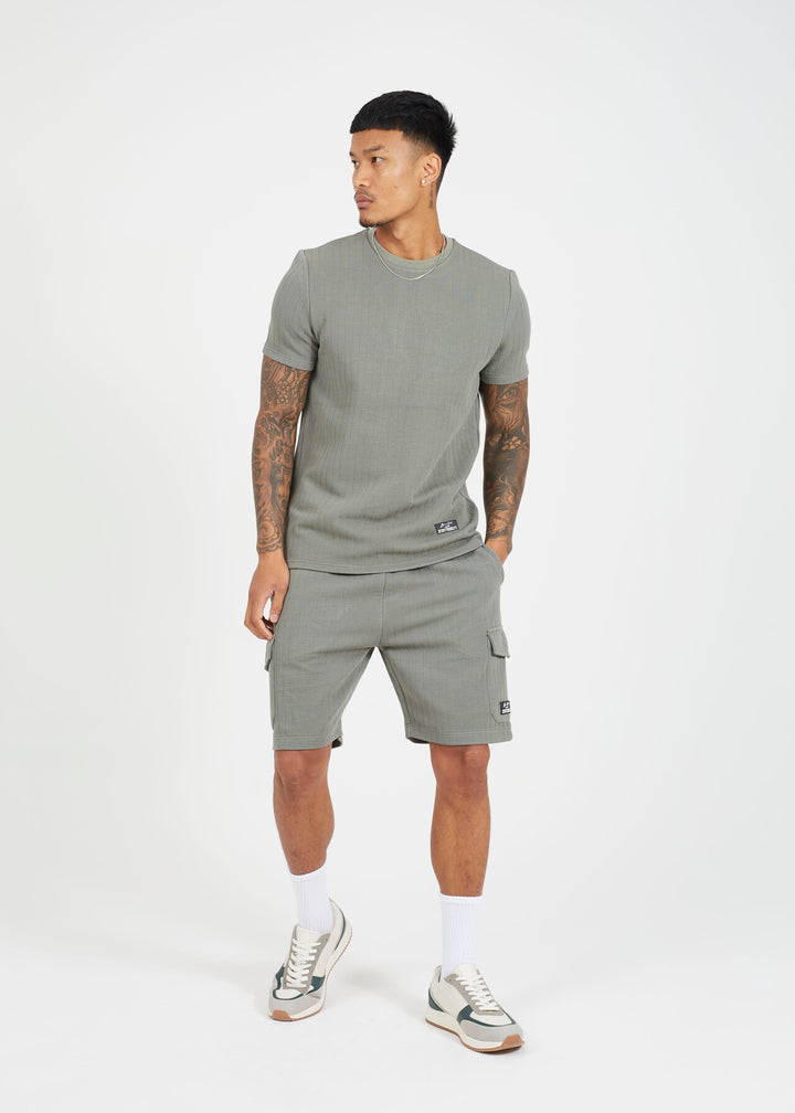 ALL OVER JACQUARD T-SHIRT