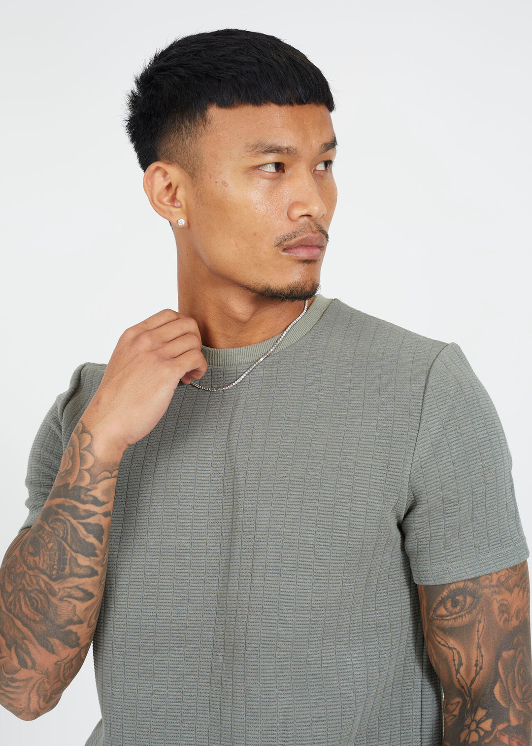 ALL OVER JACQUARD T-SHIRT