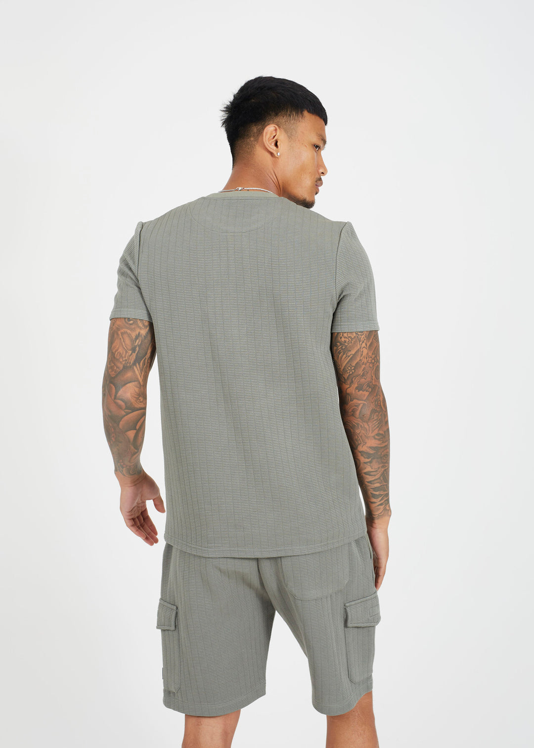 ALL OVER JACQUARD T-SHIRT