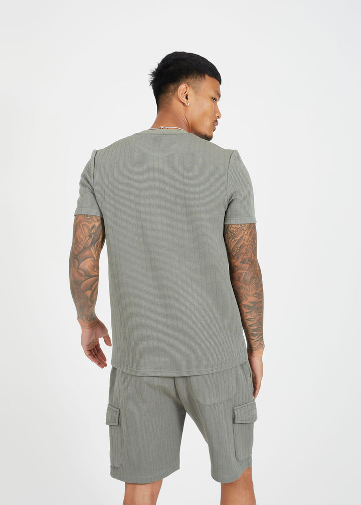ALL OVER JACQUARD T-SHIRT