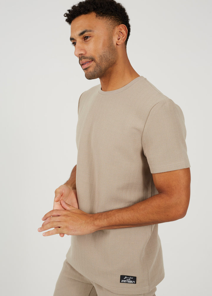 ALL OVER JACQUARD T-SHIRT