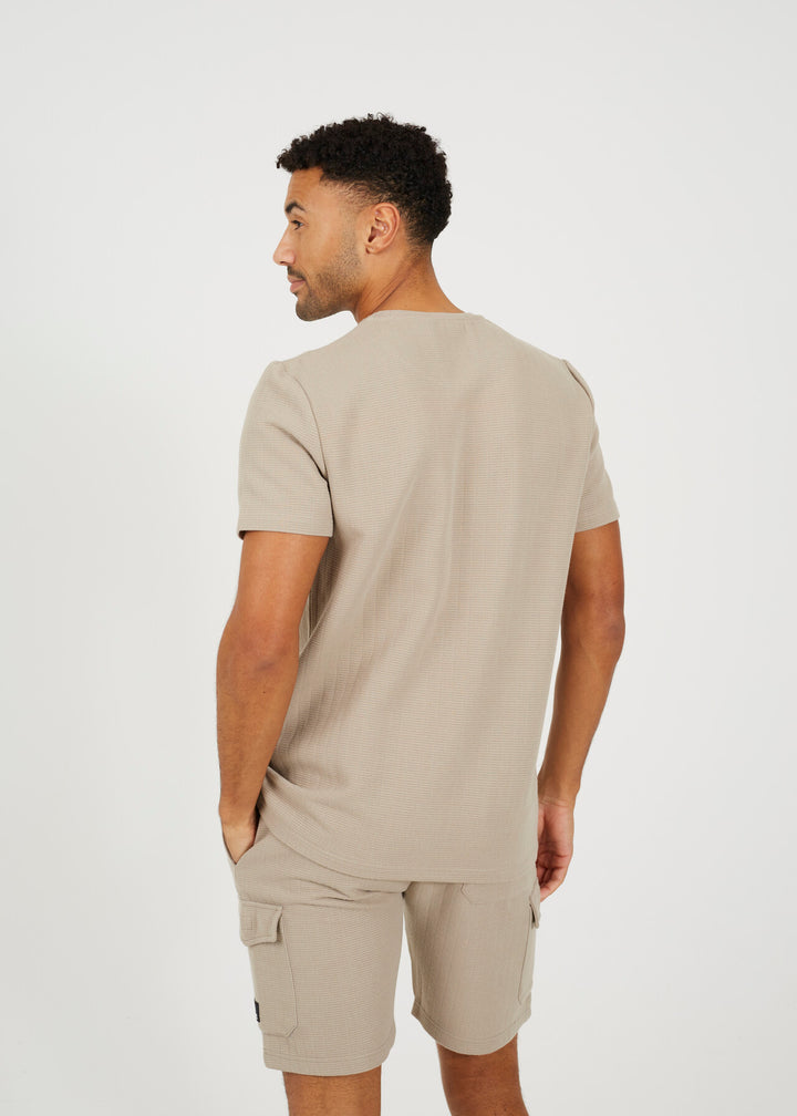 ALL OVER JACQUARD T-SHIRT