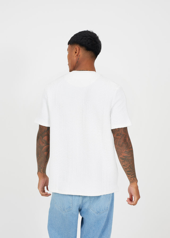 JACQUARD OVERSIZED T-SHIRT