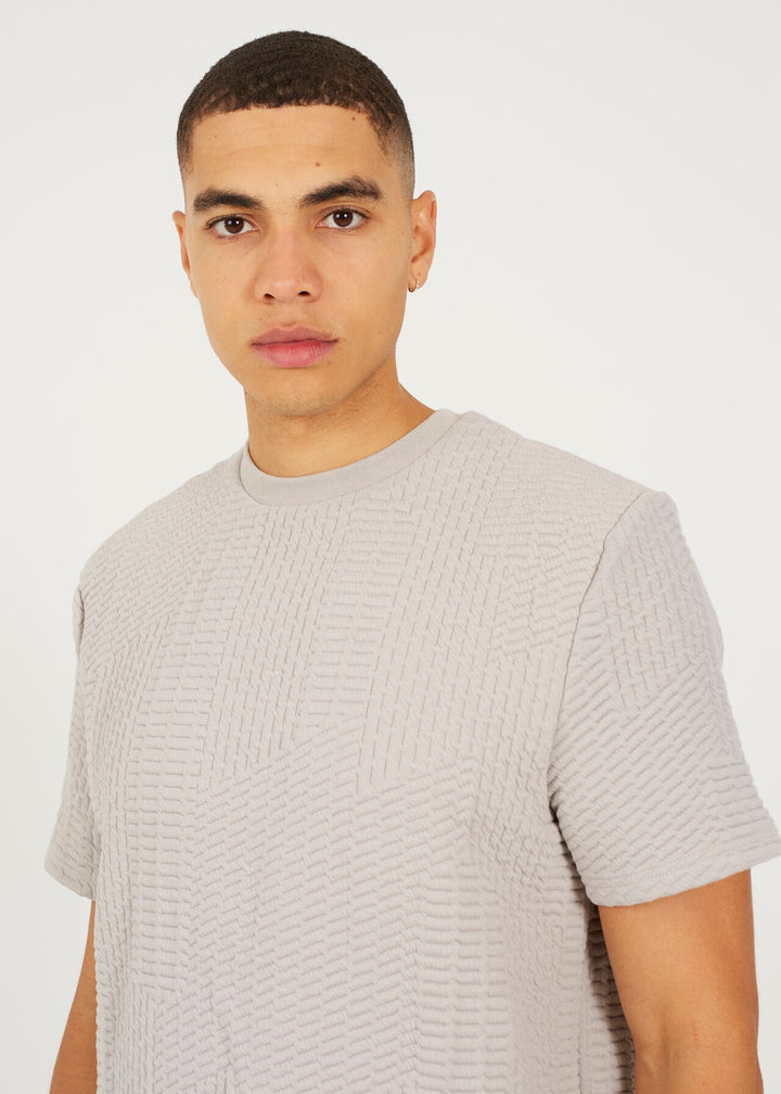 JACQUARD OVERSIZED T-SHIRT