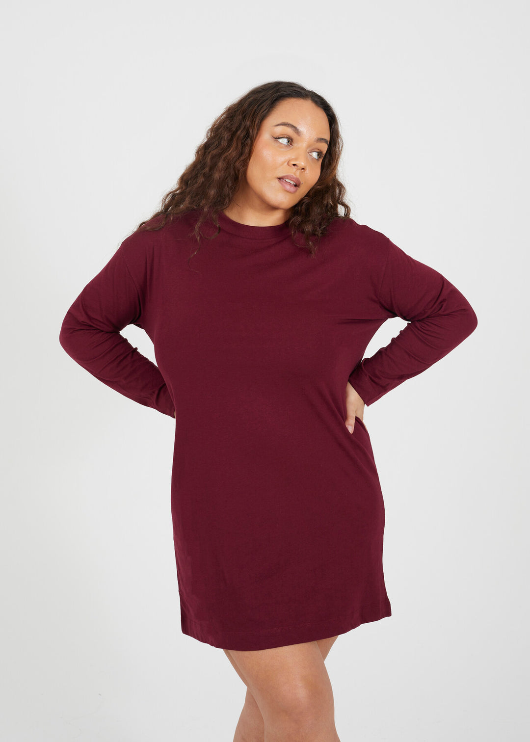 Evans Plus Size Pearl Jumper Plus Size Long Sleeve Jumper Dresses