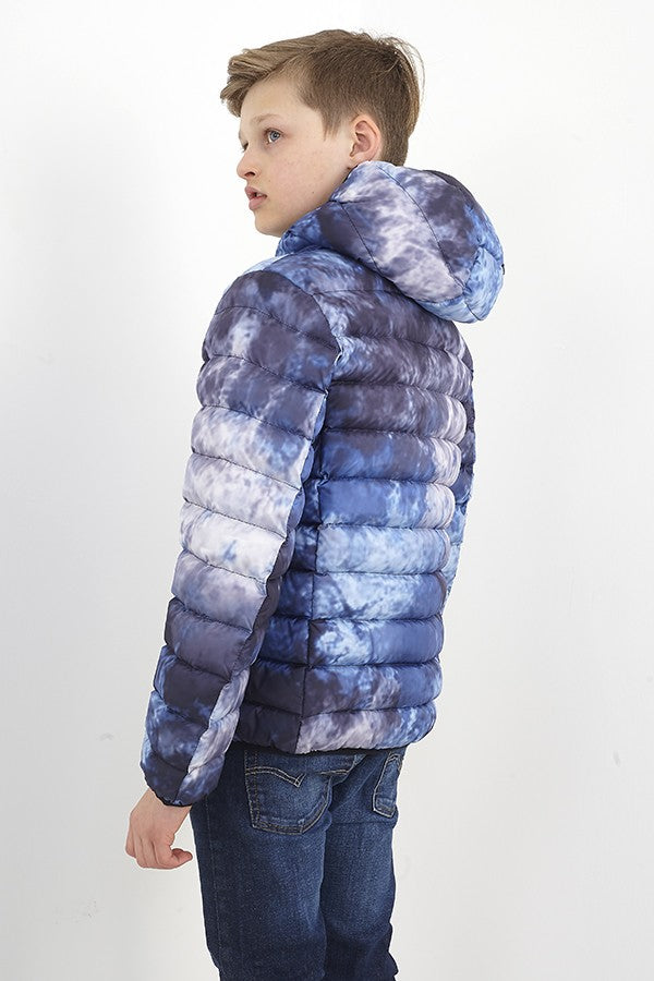 BLUE TIEDYE PRINT