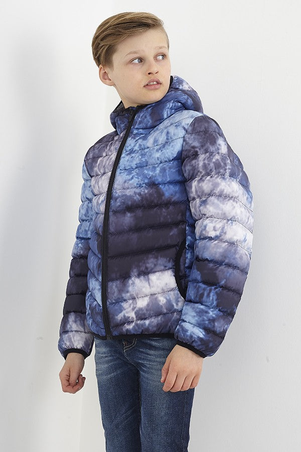 BLUE TIEDYE PRINT