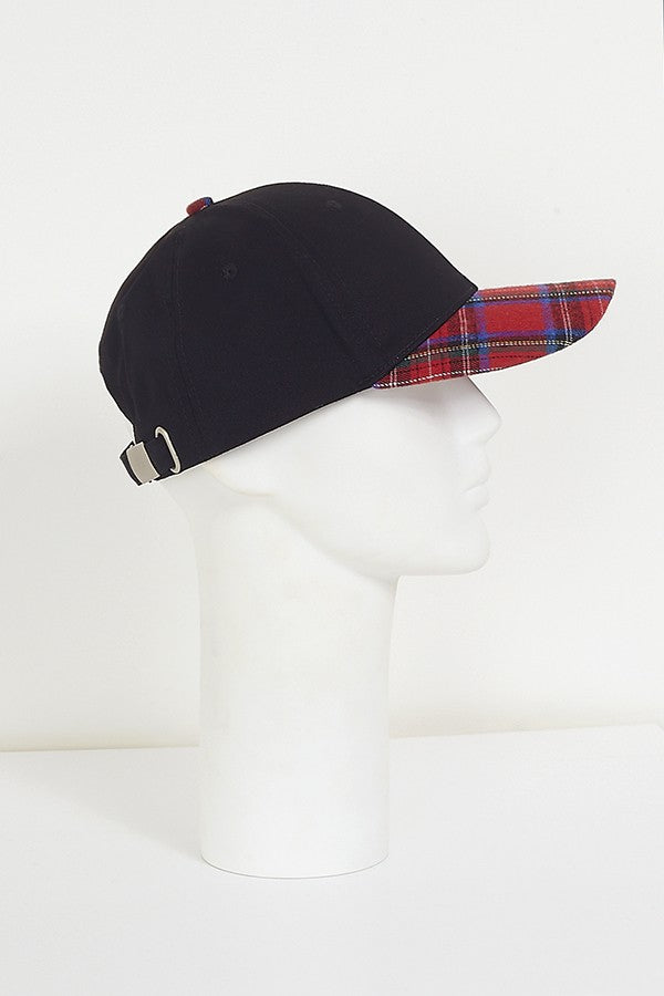 BLACK/ RED CHECK