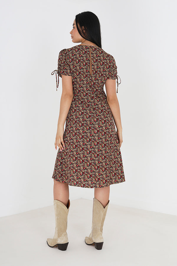 GREEN/MULTI FLORAL