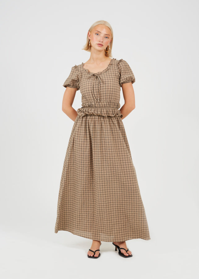 BROWN/CHECK