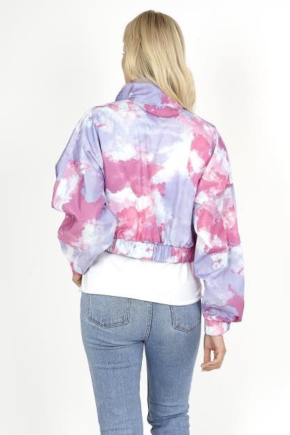 TIE DYE - WHITE/PINK/LILAC