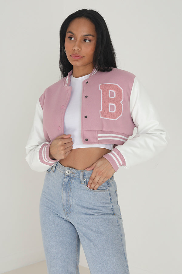 PINK / WHITE PU / PINK