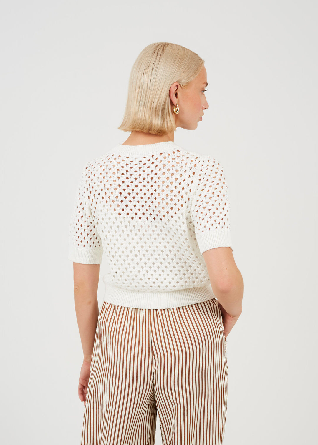 WHITE WITH WHITE SHELLS
