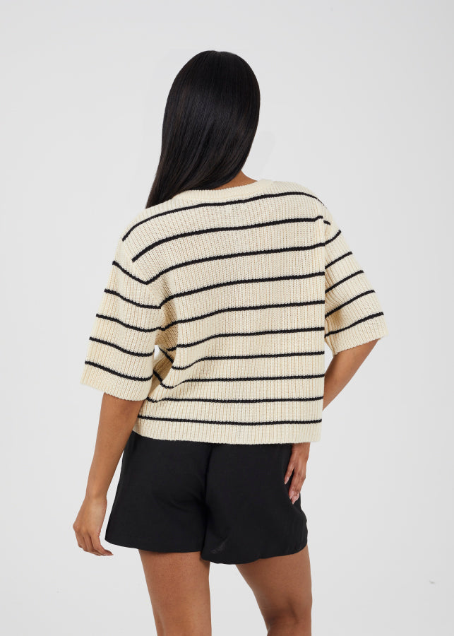 ECRU/BLACK