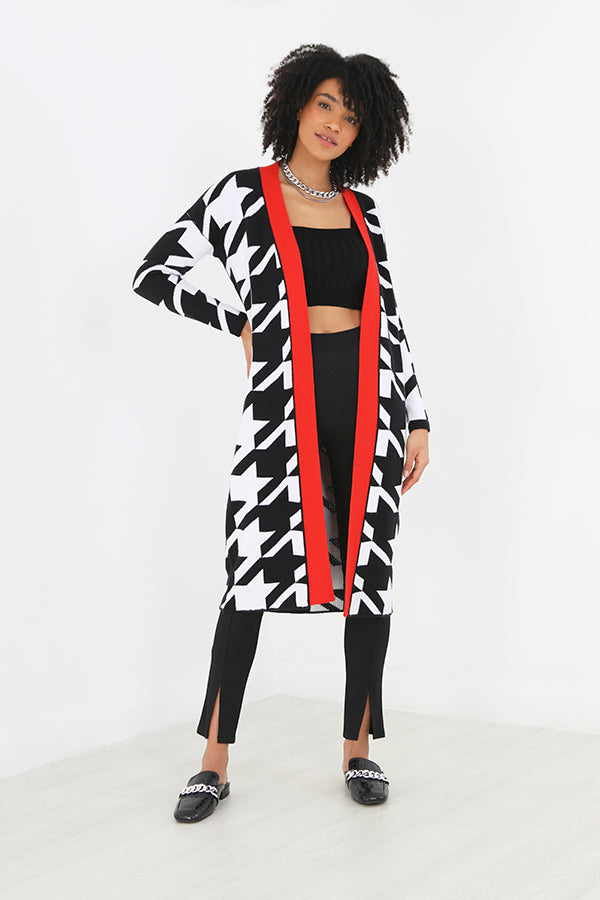 BLACK/WHITE/RED