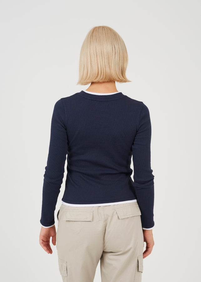 NAVY/WHITE