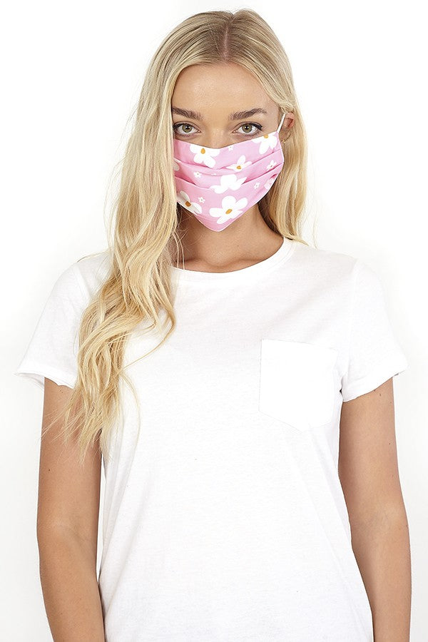 PINK / WHITE FLORAL PRINT