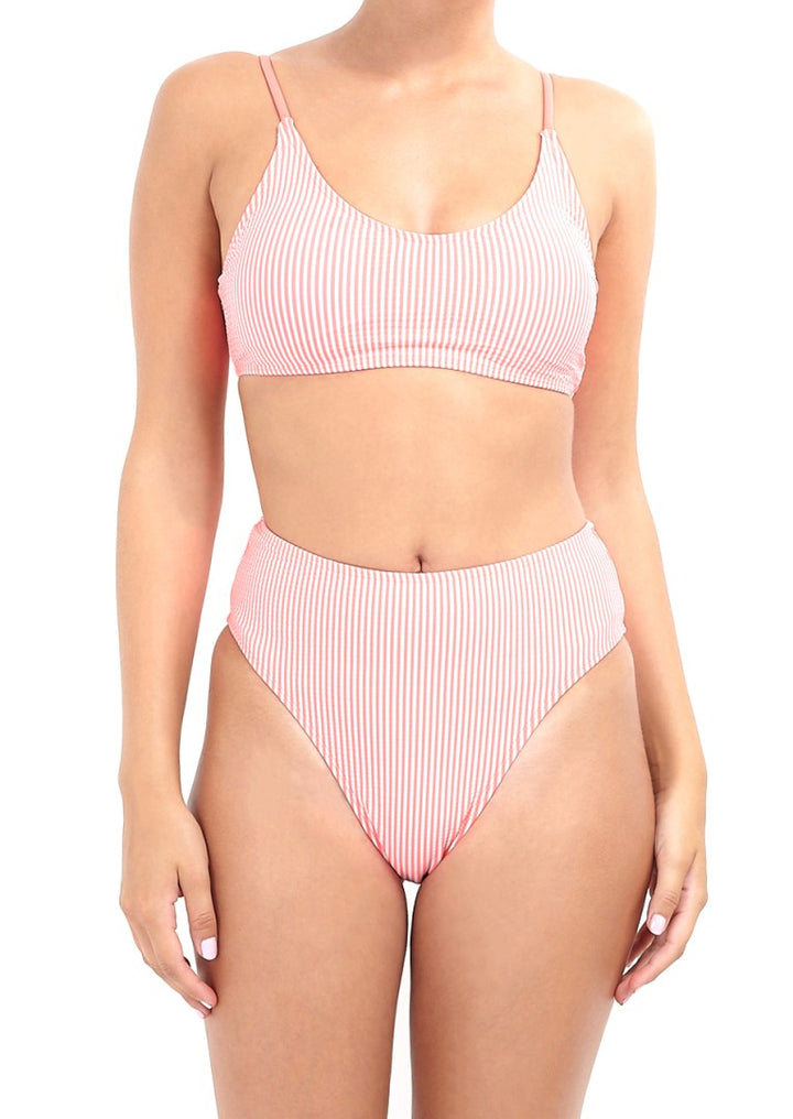 NEON CORAL/WHITE