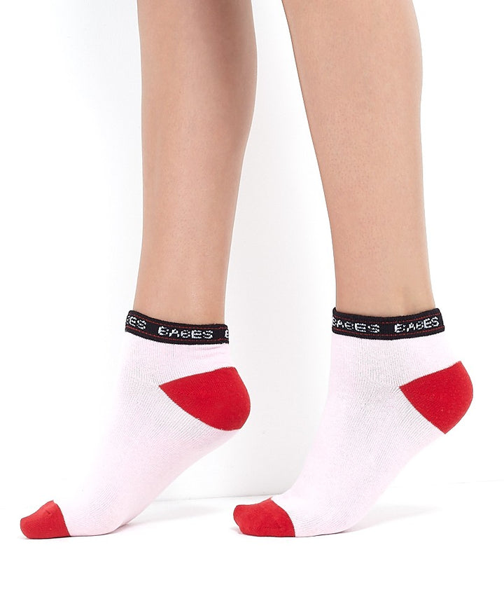 BLACK/RED, WHITE/RED, LT PINK/RED