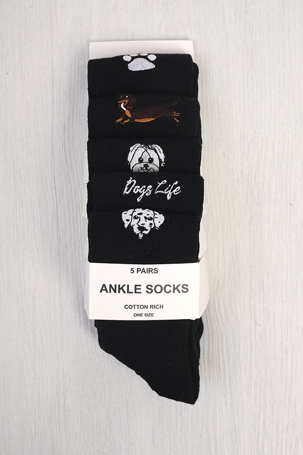 BLACK/ MULTI EMBROIDERY