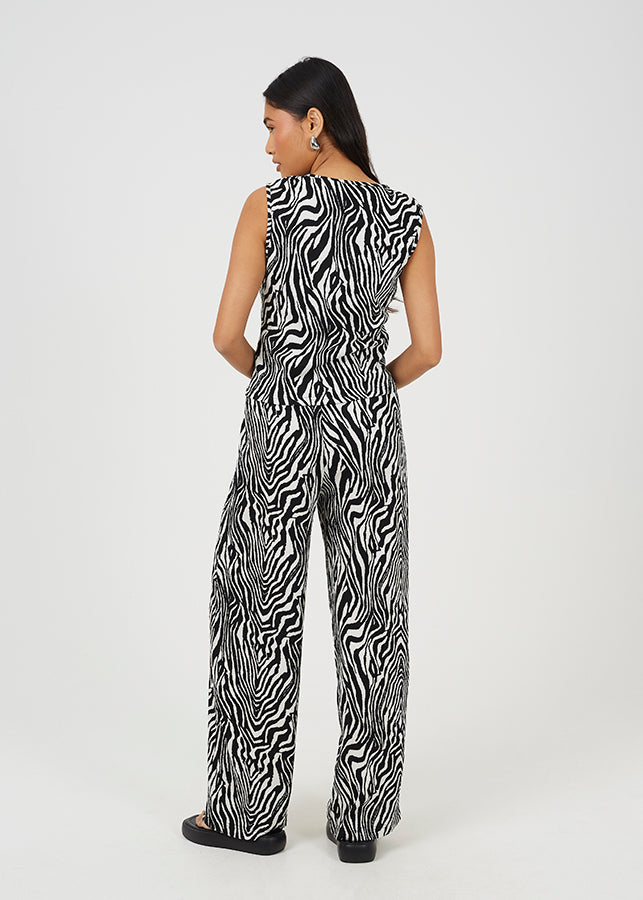 BLACK/WHITE ZEBRA