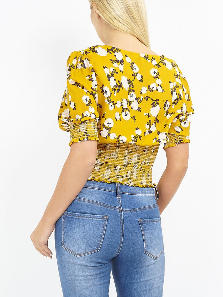 YELLOW FLORAL COMBO