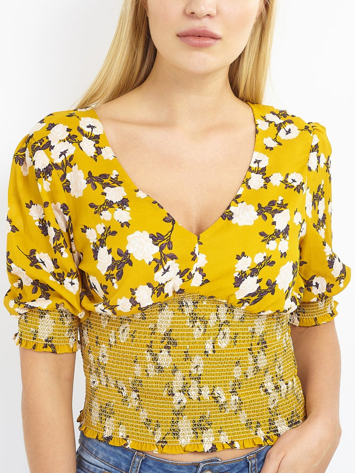 YELLOW FLORAL COMBO