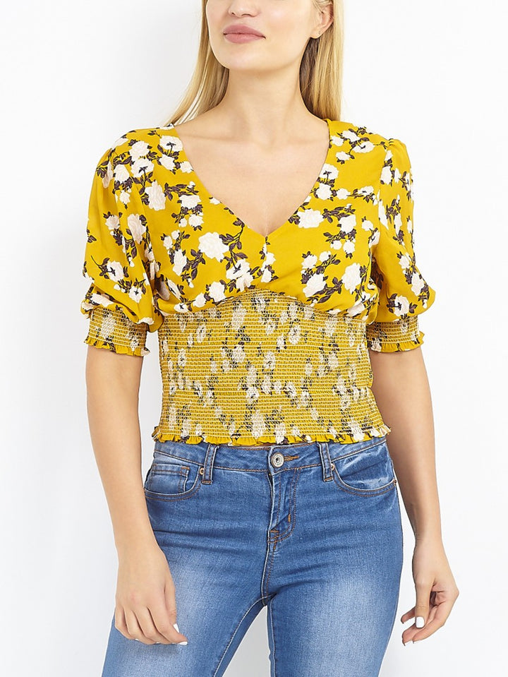 YELLOW FLORAL COMBO