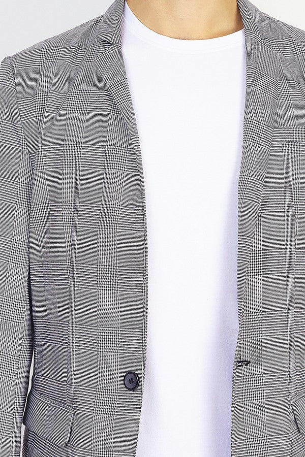 LIGHT GREY CHECK