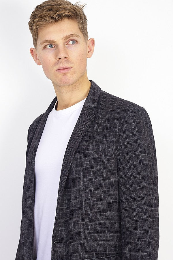 DARK GREY CHECK