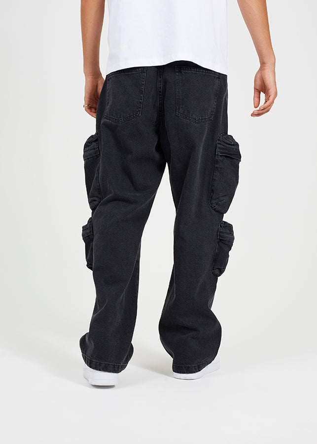BLACK WASH REGULAR LENGTH