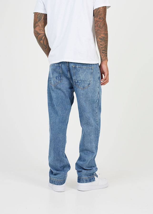 MID BLUE WASH REGULAR LENGTH