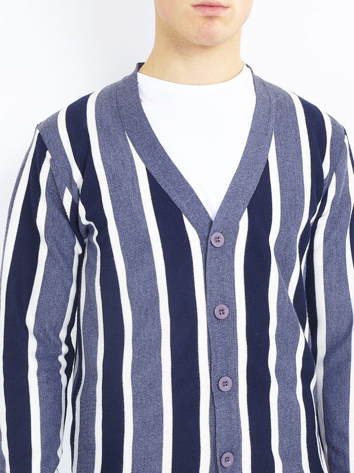 DK GREY MARL/NAVY/ECRU