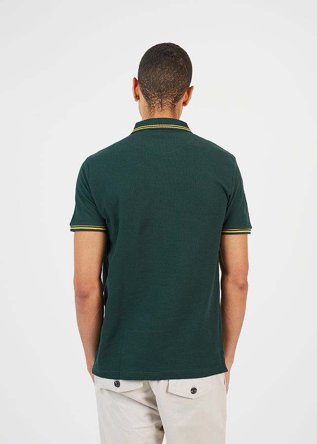 HUNTER GREEN/ MUSTARD