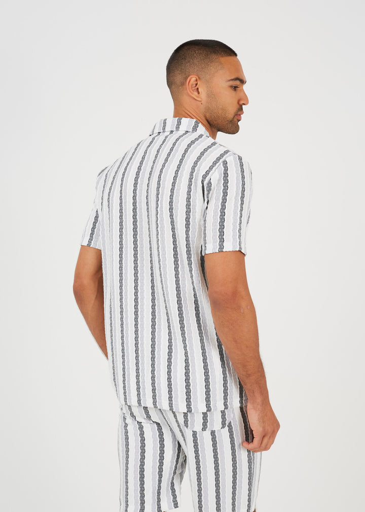WHITE/BLACK/LT BLUE